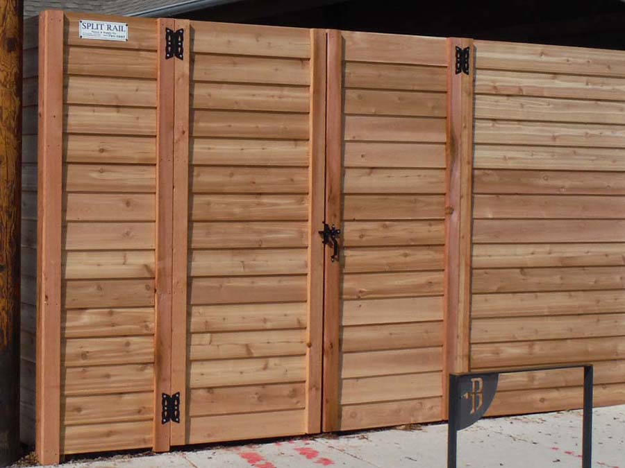 Photo of a Denver Colorado wood fence