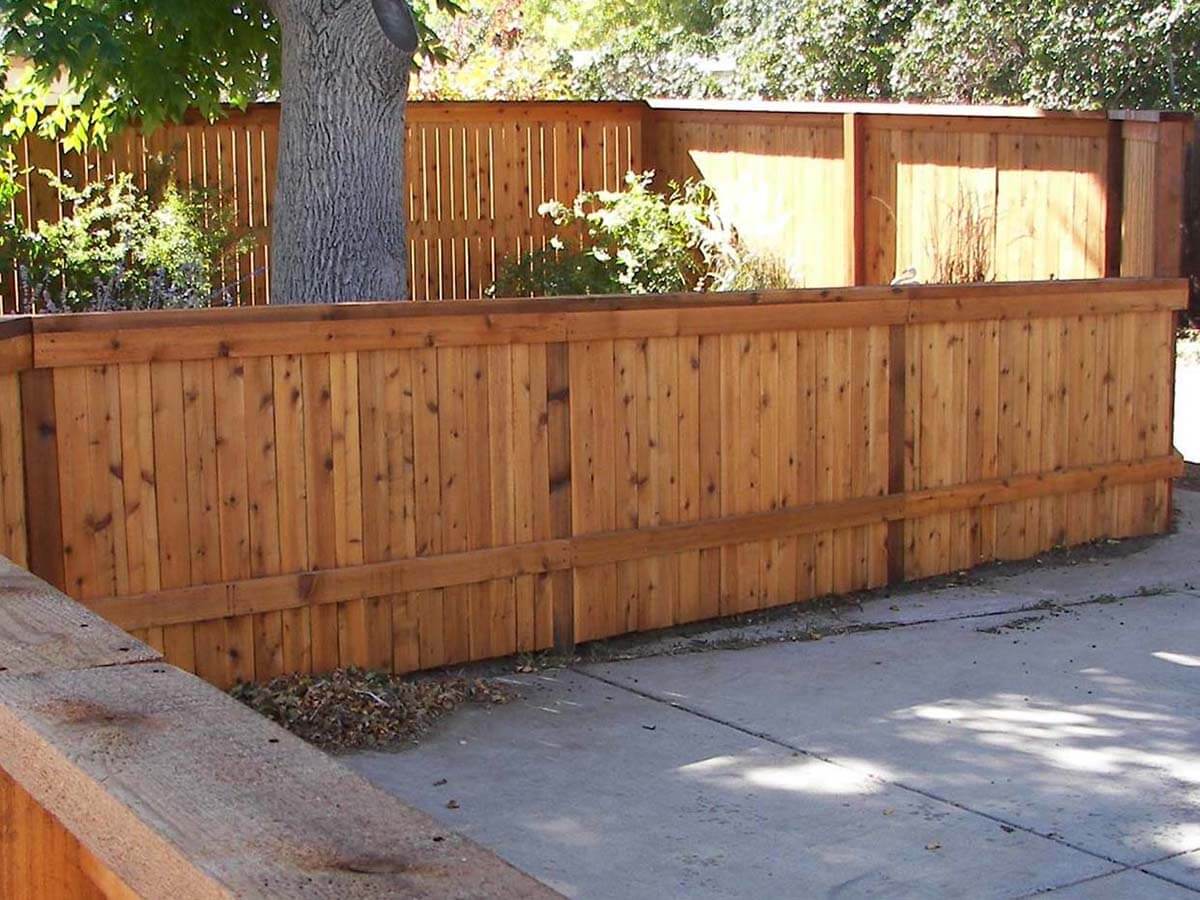 Photo of wood fence in Littleton, Colorado