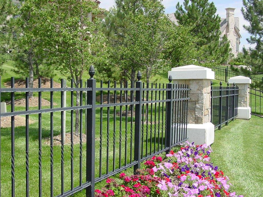 Security Fence Example in Aurora Colorado