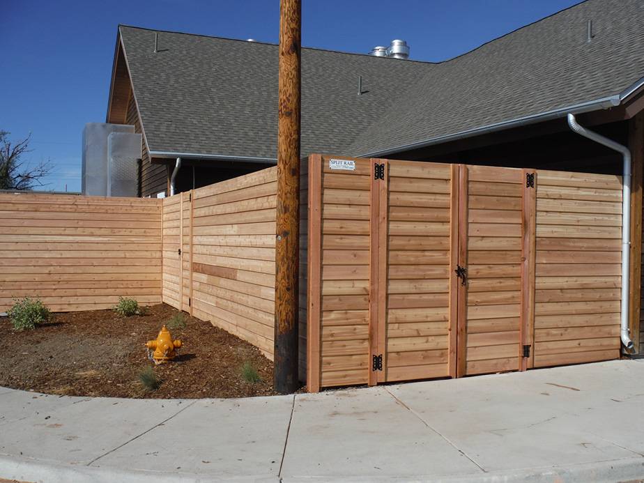 Privacy Fence Example in Brighton Colorado