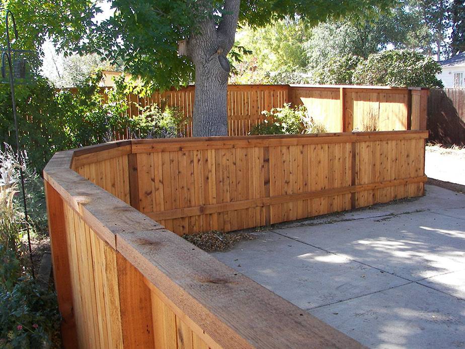 wood fence Longmont Colorado