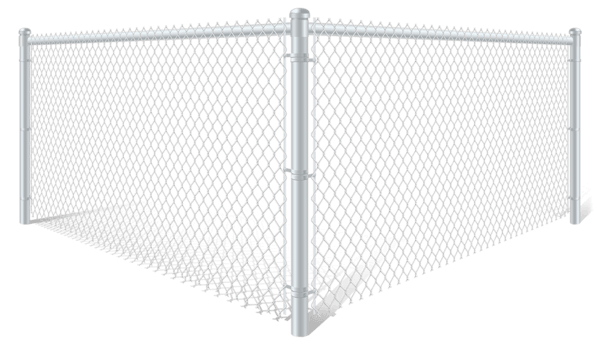 White Plastic Coated Chain Link fence contractor in Colorado