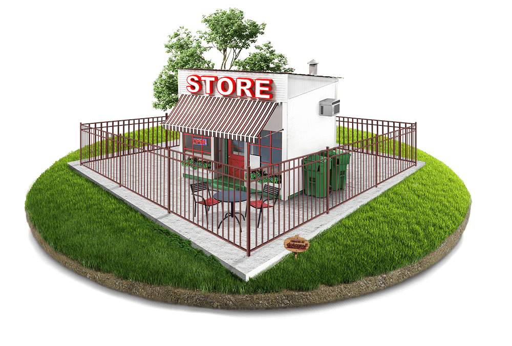 Commercial aluminum fence company in the Colorado area.