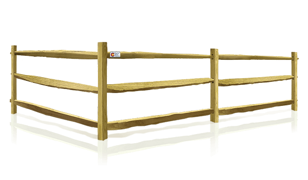 Colorado Split Rail fence in the Colorado area.