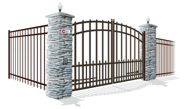 Estate gate options in the Colorado area.