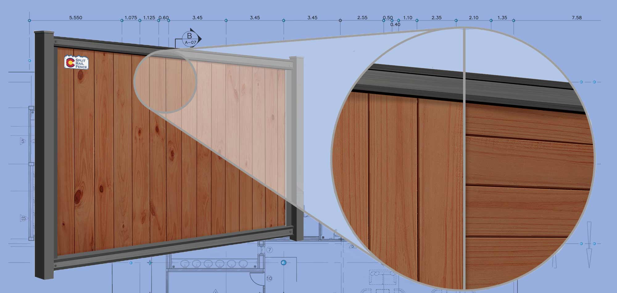 Colorado FenceTrac fence Infill installation company