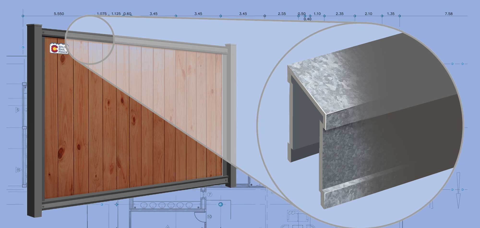 Colorado FenceTrac fence Rails installation company