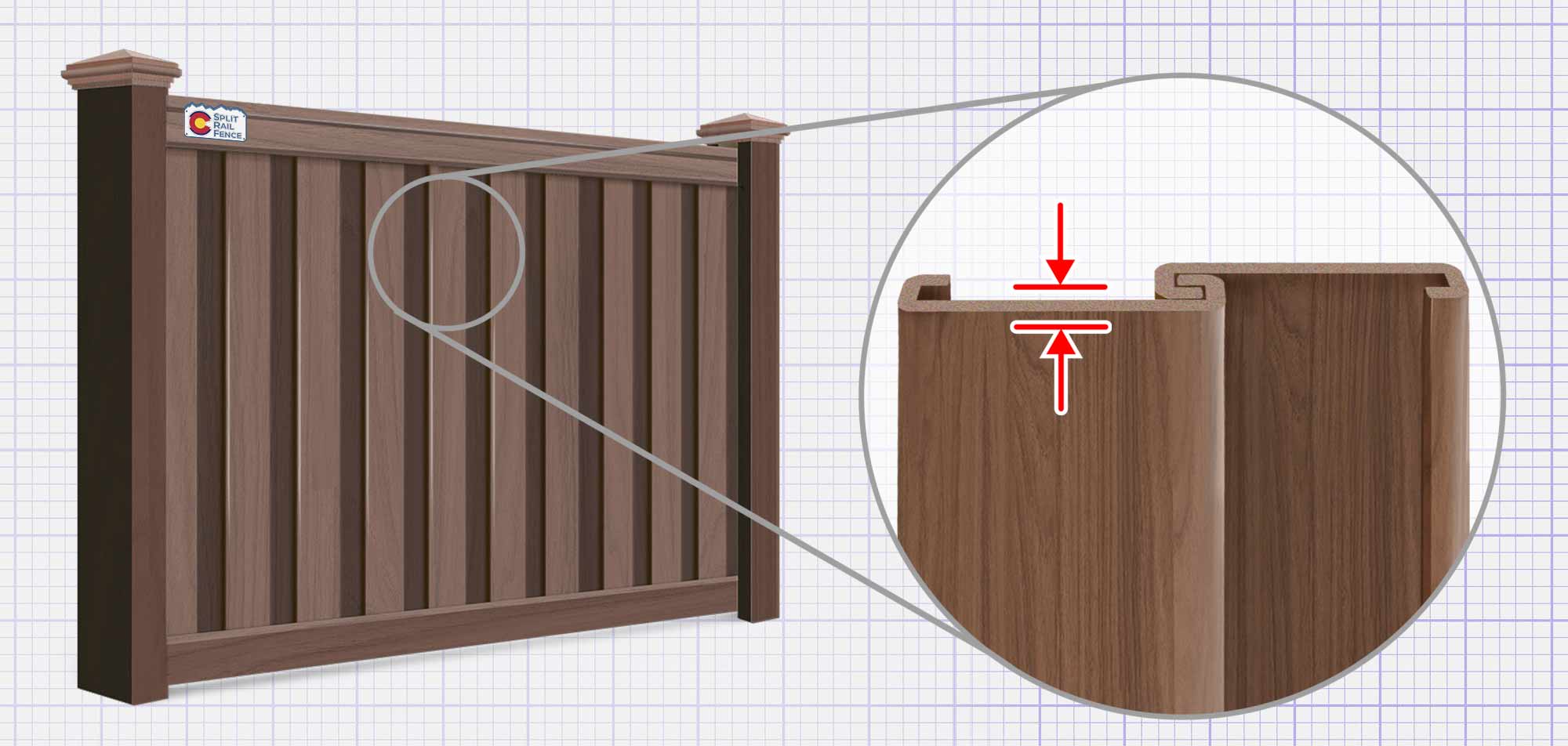 Colorado Composite fence Infills installation company