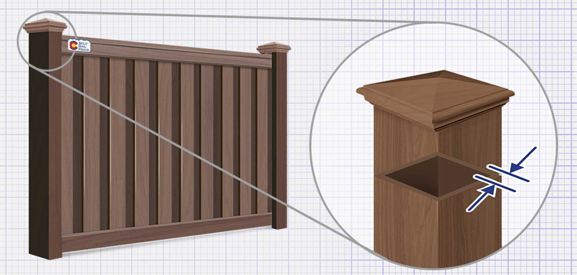 Colorado Composite fence Posts installation company