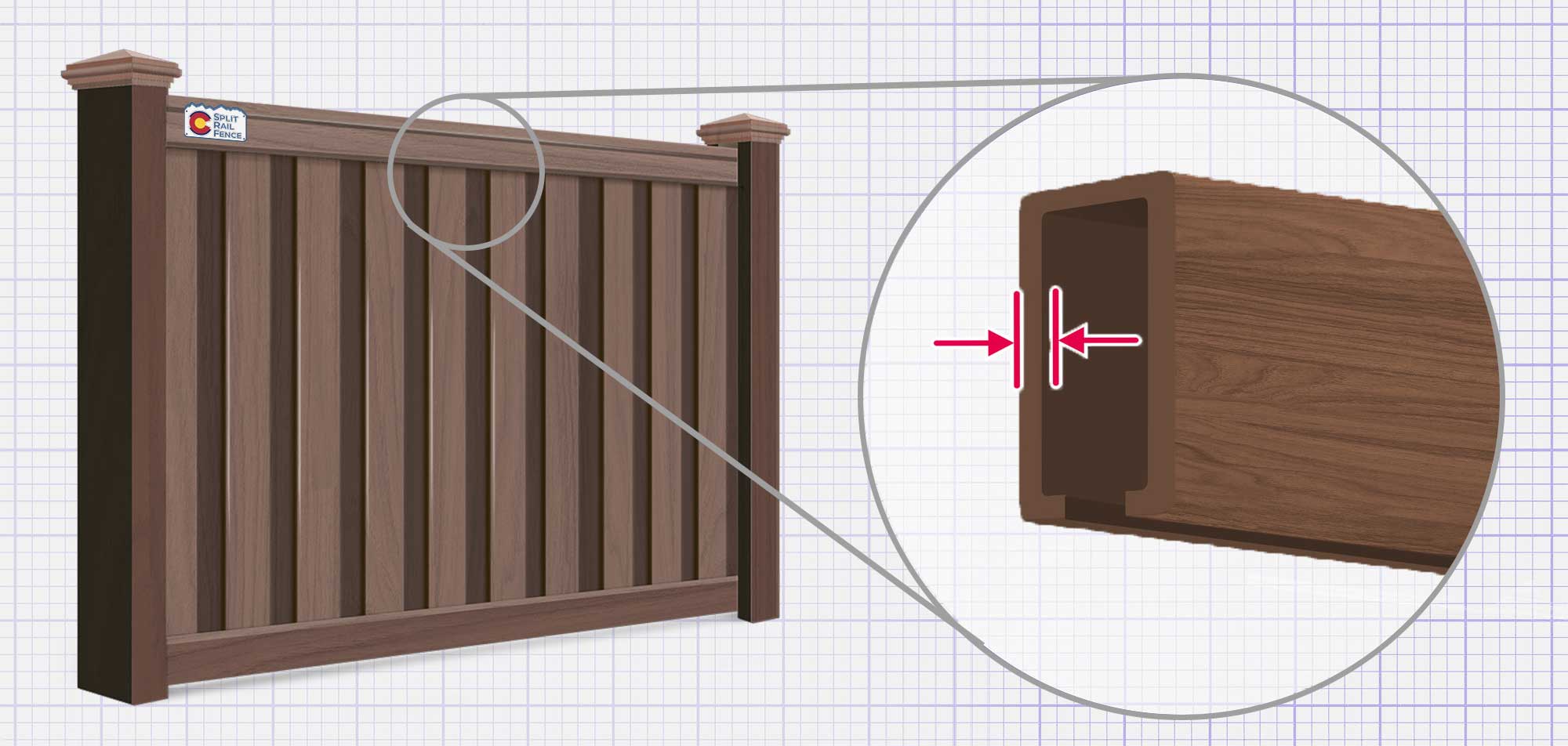 Colorado Composite fence Rails installation company