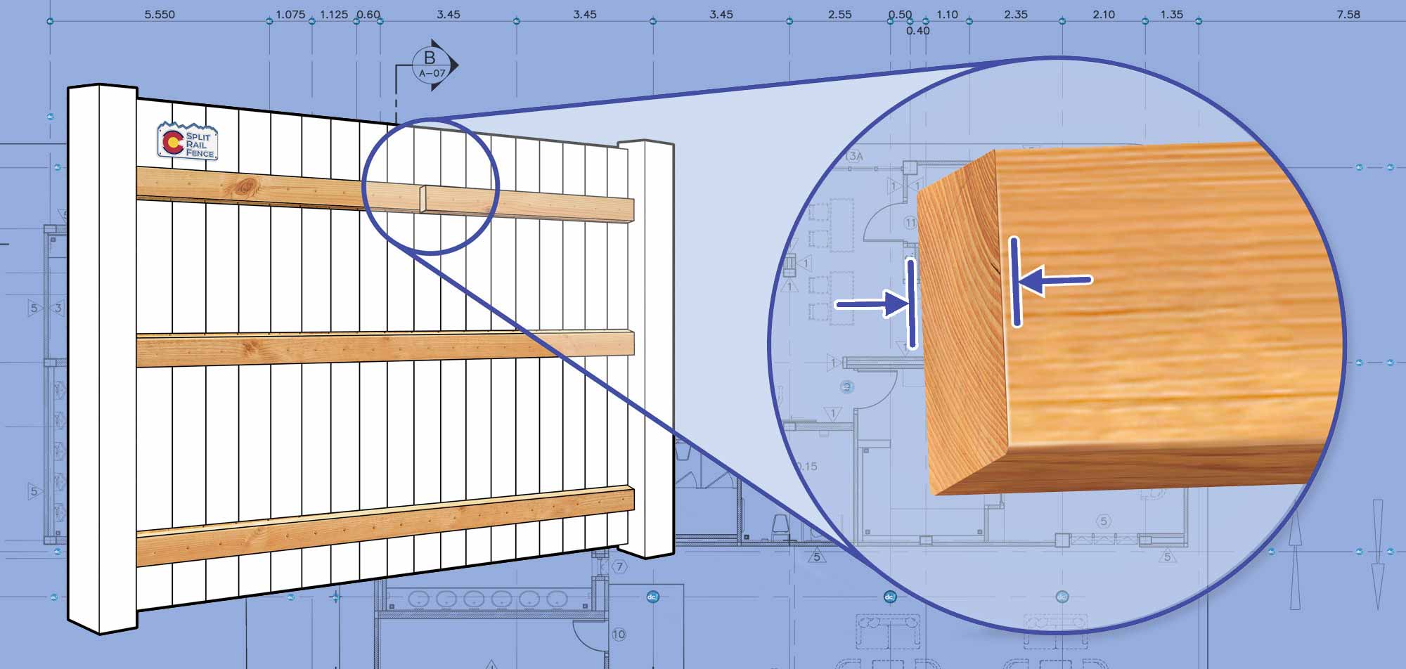 Colorado Wood fence Rails installation company