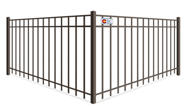 3 Rail aluminum fence company in Colorado