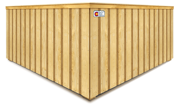 Board on Board wood fence company in Colorado