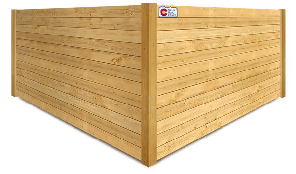 Horizontal wood fence company in Colorado