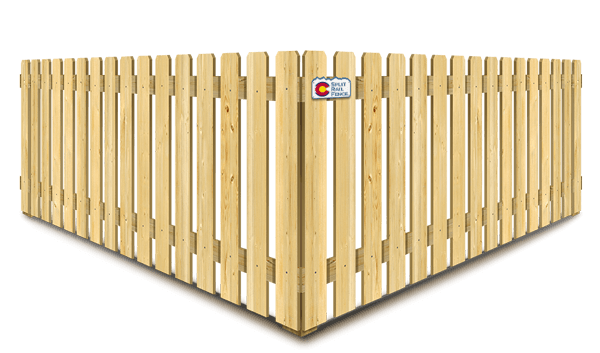 Picket wood fence company in Colorado