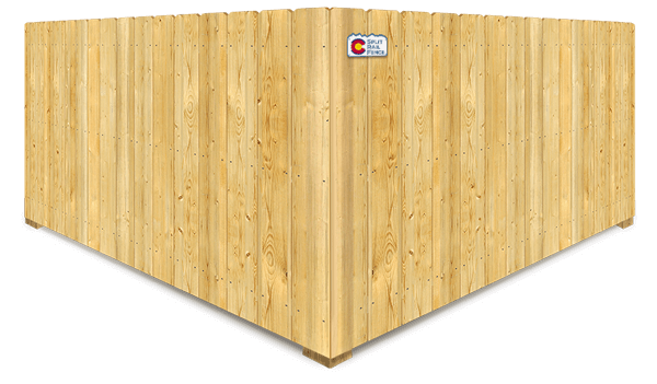 Stockade privacy wood fence company in Colorado