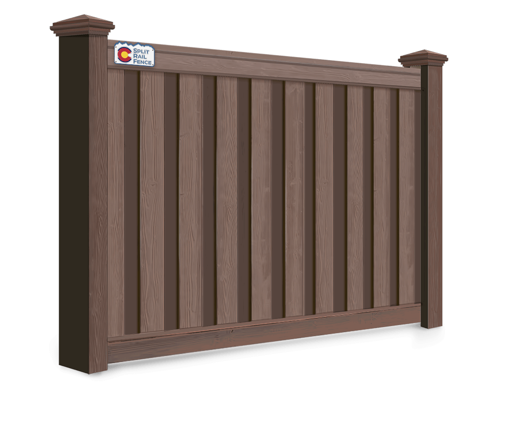 Composite fence features popular with Colorado homeowners
