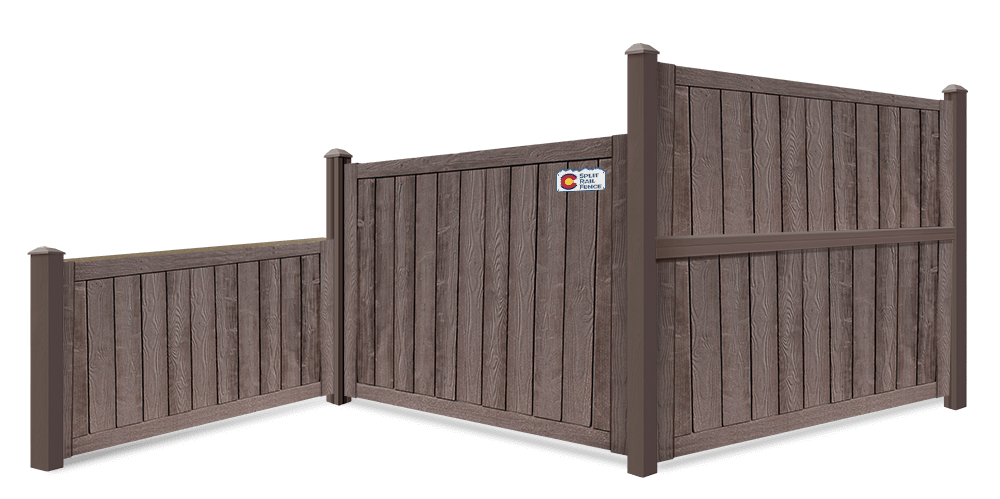 Composite fence height options Colorado