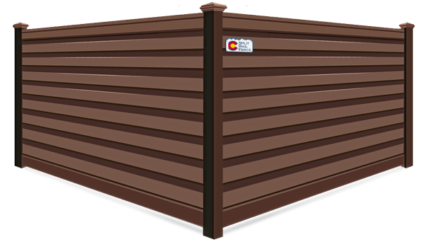 Woodland Horizontal Privacy Trex fence company in Colorado