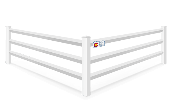Diamond Rail vinyl fence contractor in Colorado