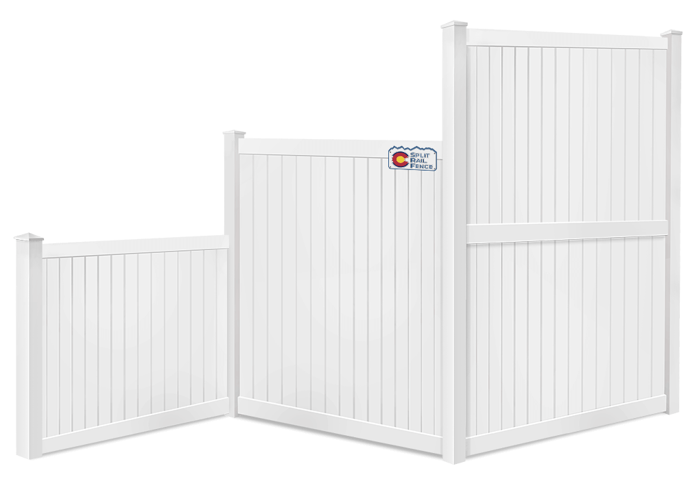 Vinyl fence height options Colorado