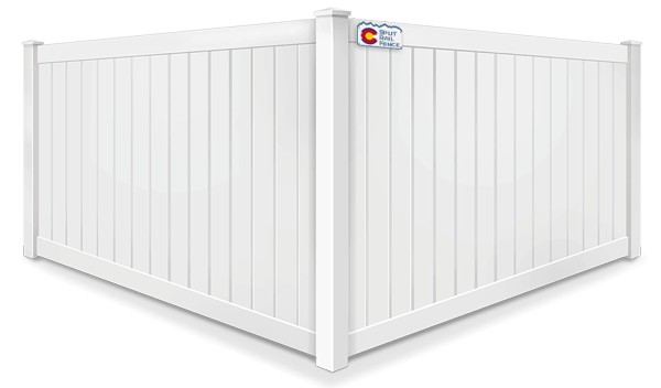 Full Privacy vinyl fence contractor in Colorado