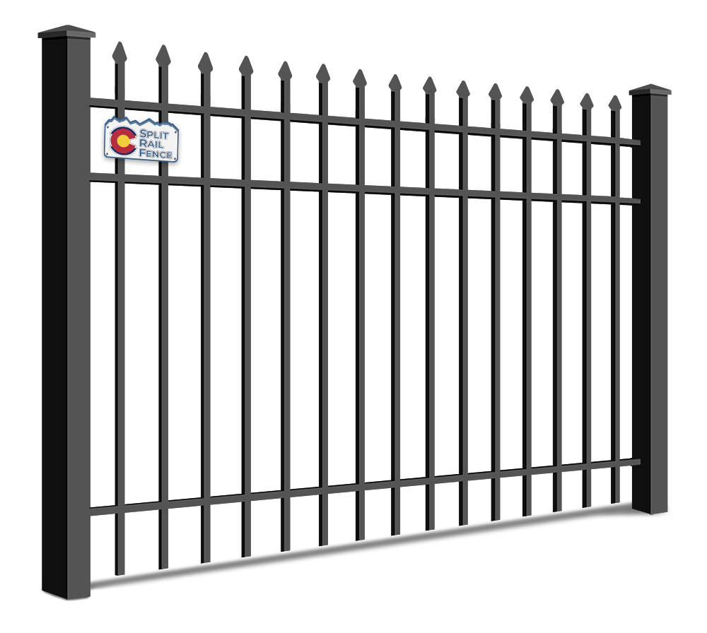 Ornamental Iron fence features popular with Colorado homeowners